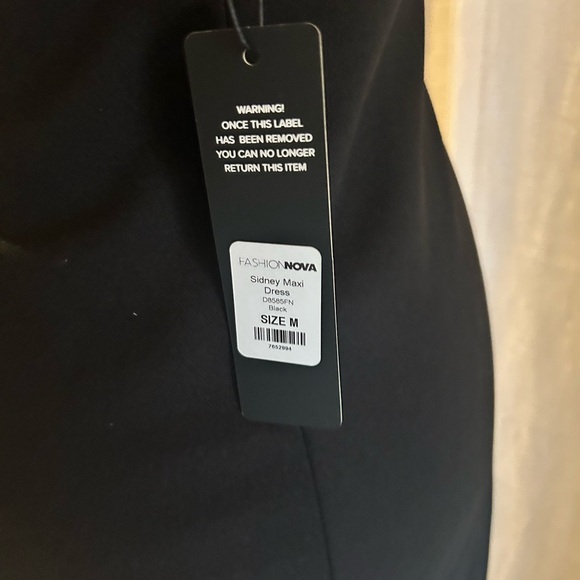 Fashion Nova Black Maxi Dress - Picture 7 of 16